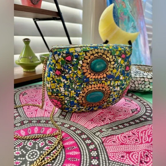 Handbag from Morocco (Handcrafted) - Picture 4 of 7